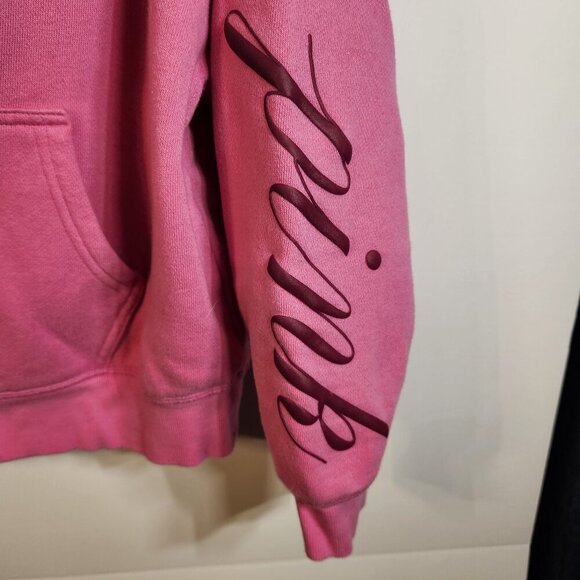 Pink by Victoria's Secret Zip up Hoodie Sweatshirt Sz Small - Picture 5 of 5
